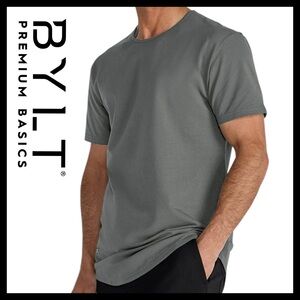 BYLT Men’s Premium Basics Drop-Cut SS LUX Luxury T-Shirt Size (XL) NEW with Tags